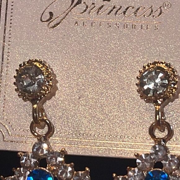 Princess Accessories Crystal Earrings.  - Picture 3 of 9